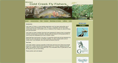 Desktop Screenshot of coldcreekflyfishers.org